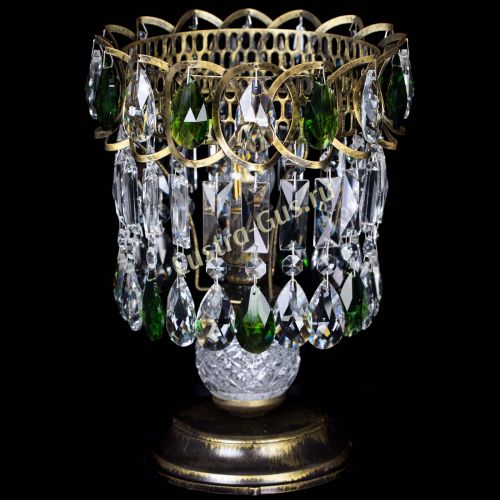 Настольная лампа Астра №1 под бронзу Зеленая в Магнитогорске Настольная лампа Астра №1 под бронзу Зеленая в Магнитогорске