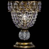 Настольная лампа Астра ажур №1 под бронзу Фиолетовая в Магнитогорске Настольная лампа Астра ажур №1 под бронзу Фиолетовая в Магнитогорске