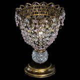 Настольная лампа Астра ажур №1 под бронзу Розовая в Магнитогорске Настольная лампа Астра ажур №1 под бронзу Розовая в Магнитогорске