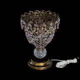 Настольная лампа Астра ажур №1 под бронзу Розовая в Магнитогорске Настольная лампа Астра ажур №1 под бронзу Розовая в Магнитогорске