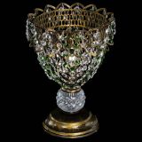 Настольная лампа Астра ажур №1 под бронзу Зеленая в Магнитогорске Настольная лампа Астра ажур №1 под бронзу Зеленая в Магнитогорске