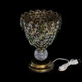 Настольная лампа Астра ажур №1 под бронзу Зеленая в Магнитогорске Настольная лампа Астра ажур №1 под бронзу Зеленая в Магнитогорске