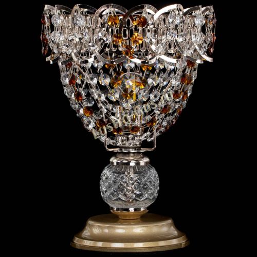 Настольная лампа Астра ажур №1 в Магнитогорске Гусь Хрустальный