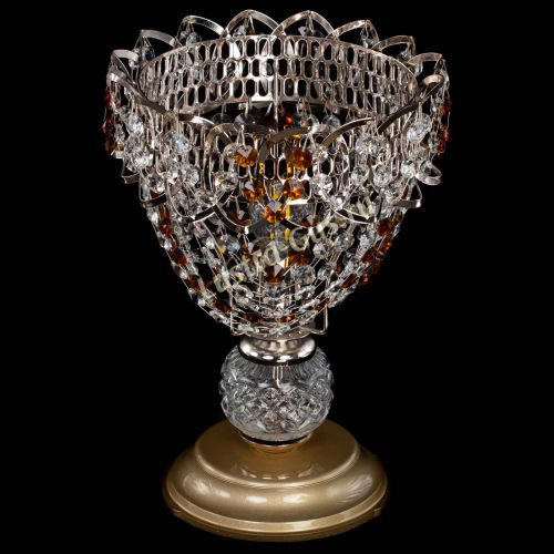 Настольная лампа Астра ажур №1 в Магнитогорске Гусь Хрустальный