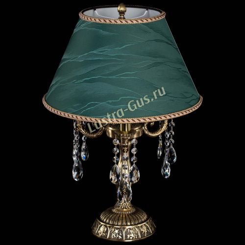 Бронзовая настольная лампа Аврора №3 Баден с абажуром в Магнитогорске Бронзовая настольная лампа Аврора №3 Баден с абажуром в Магнитогорске