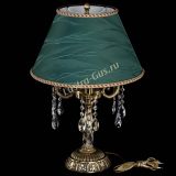 Бронзовая настольная лампа Аврора №3 Баден с абажуром в Магнитогорске Бронзовая настольная лампа Аврора №3 Баден с абажуром в Магнитогорске