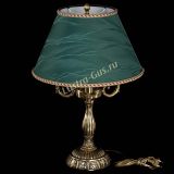 Бронзовая настольная лампа Аврора №3 с абажуром в Магнитогорске