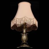 Бронзовая настольная лампа Делия №1 с абажуром в Магнитогорске Бронзовая настольная лампа Делия №1 с абажуром в Магнитогорске