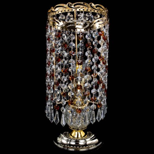 Настольная лампа Диана Карандаш чайная в Магнитогорске Гусь Хрустальный