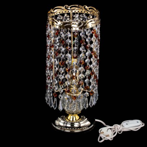 Настольная лампа Диана Карандаш чайная в Магнитогорске Гусь Хрустальный