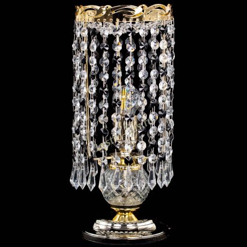 Настольная лампа Диана Карандаш черная в Магнитогорске Гусь Хрустальный