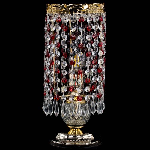 Настольная лампа Диана Карандаш красная в Магнитогорске Гусь Хрустальный