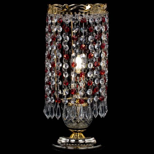 Настольная лампа Диана Карандаш красная в Магнитогорске Гусь Хрустальный