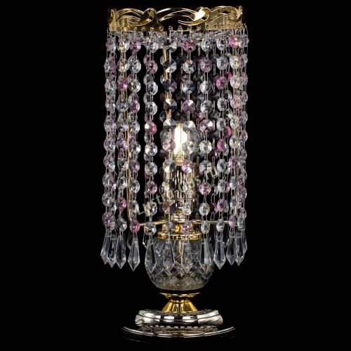 Настольная лампа Диана Карандаш розовая в Магнитогорске Гусь Хрустальный