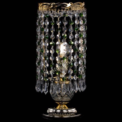 Настольная лампа Диана Карандаш зеленая в Магнитогорске Гусь Хрустальный