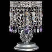 Настольная лампа Флоренция №1 фиолетовая