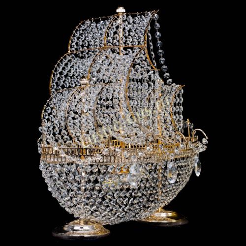 Настольная лампа Фрегат в Магнитогорске Гусь Хрустальный