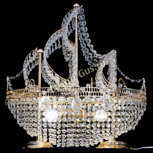 Настольная лампа Фрегат в Магнитогорске Гусь Хрустальный