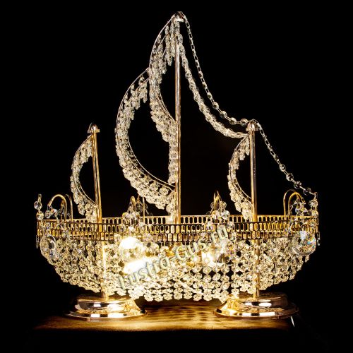 Настольная лампа Каравелла в Магнитогорске Гусь Хрустальный