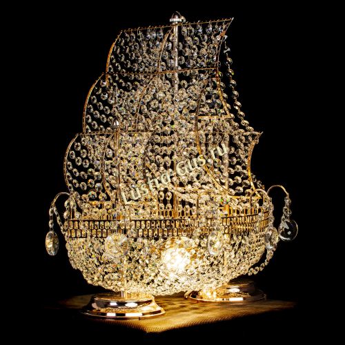 Настольная лампа Каравелла в Магнитогорске Гусь Хрустальный