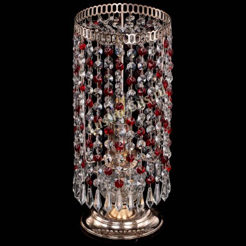 Настольная лампа Кольцо с карандашами красная в Магнитогорске Гусь Хрустальный