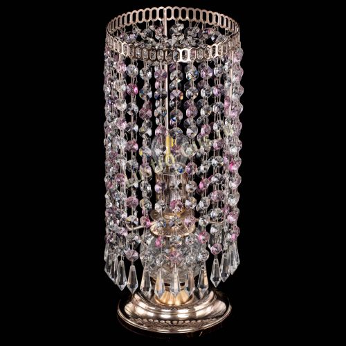 Настольная лампа Кольцо с карандашами розовая в Магнитогорске Гусь Хрустальный