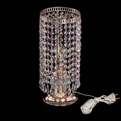 Настольная лампа Кольцо с карандашами розовая в Магнитогорске Гусь Хрустальный