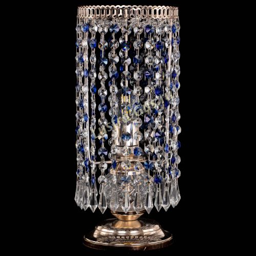 Настольная лампа Кольцо с карандашами синяя в Магнитогорске Гусь Хрустальный