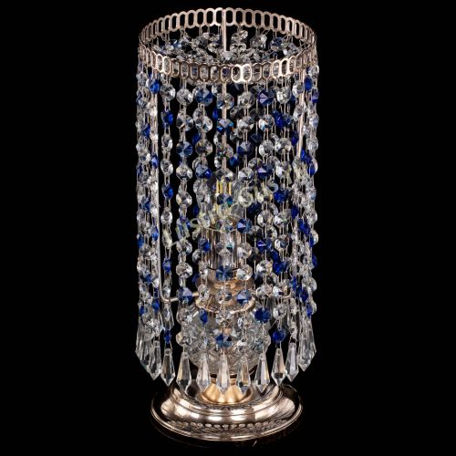 Настольная лампа Кольцо с карандашами синяя в Магнитогорске Гусь Хрустальный