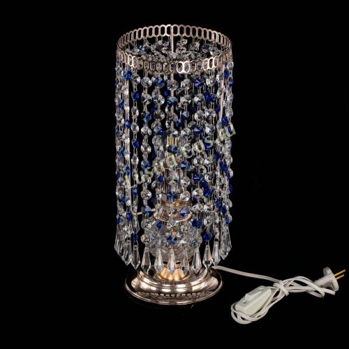 Настольная лампа Кольцо с карандашами синяя в Магнитогорске Гусь Хрустальный