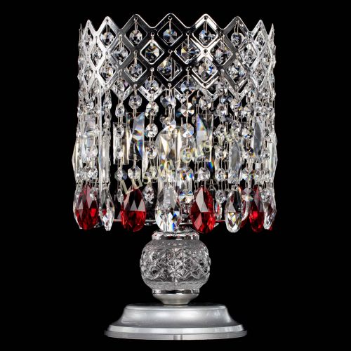 Настольная лампа Корона №1 красная в Магнитогорске Гусь Хрустальный