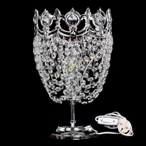 Настольная лампа Корона Элегант Тюльпан в Магнитогорске Гусь Хрустальный