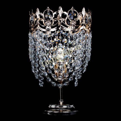 Настольная лампа Корона Элегант Тюльпан в Магнитогорске Гусь Хрустальный