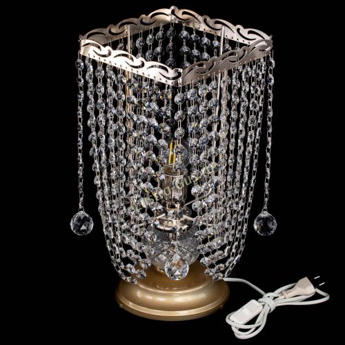 Настольная лампа Квадрат лепестки в Магнитогорске Гусь Хрустальный