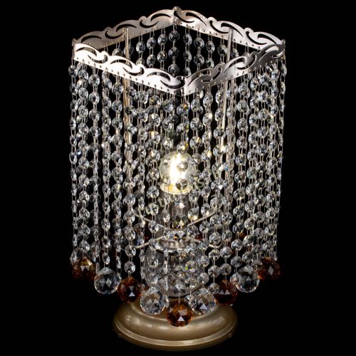 Настольная лампа Квадрат шар чайная в Магнитогорске Гусь Хрустальный