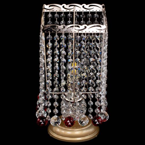 Настольная лампа Квадрат шар красная в Магнитогорске Гусь Хрустальный