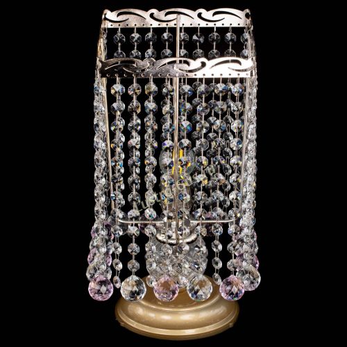 Настольная лампа Квадрат шар розовая в Магнитогорске Гусь Хрустальный