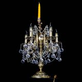 Бронзовая настольная лампа Луиза №5/2 шар в Магнитогорске