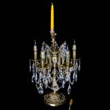 Бронзовая настольная лампа Луиза №5/2 журавлик в Магнитогорске