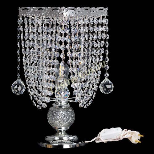 Лампа настольная Престиж 2 Лепестки в Магнитогорске Гусь Хрустальный