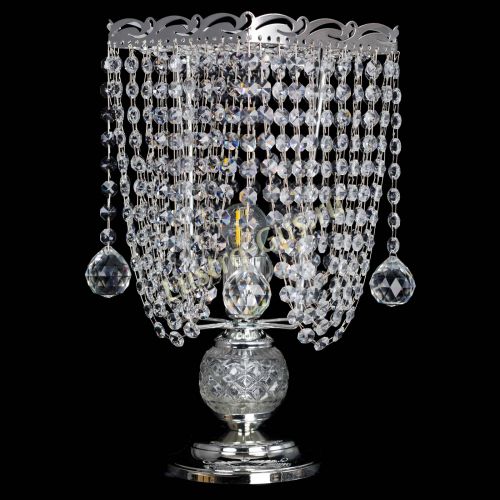 Лампа настольная Престиж 2 Лепестки в Магнитогорске Гусь Хрустальный