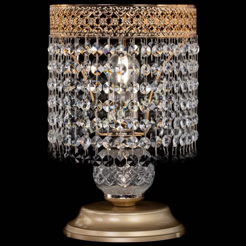 Настольная лампа Венеция №1 мини черная в Магнитогорске Гусь Хрустальный