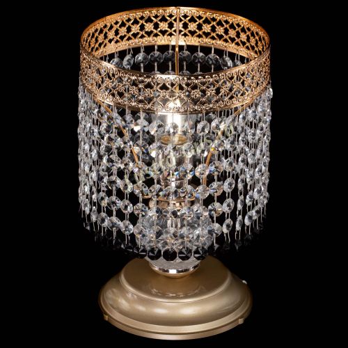 Настольная лампа Венеция №1 мини черная в Магнитогорске Гусь Хрустальный