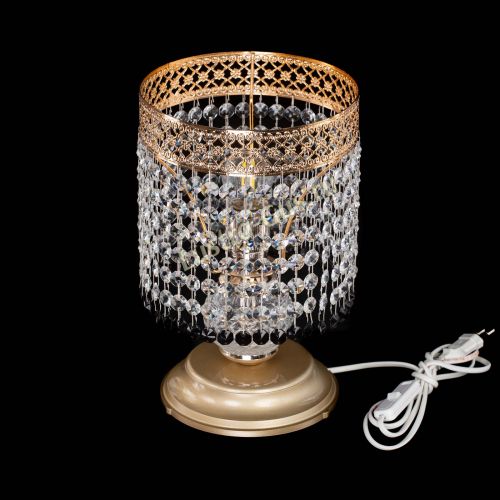 Настольная лампа Венеция №1 мини черная в Магнитогорске Гусь Хрустальный
