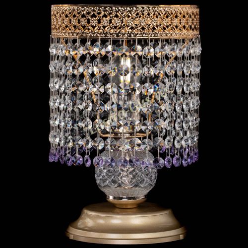 Настольная лампа Венеция №1 мини фиолетовая в Магнитогорске Гусь Хрустальный
