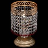 Настольная лампа Венеция №1 мини красная в Магнитогорске Настольная лампа Венеция №1 мини красная в Магнитогорске