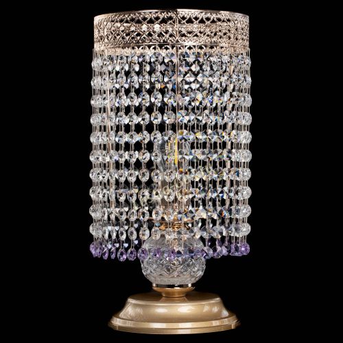 Настольная лампа Венеция оптикон №1 фиолетовая в Магнитогорске Настольная лампа Венеция оптикон №1 фиолетовая в Магнитогорске