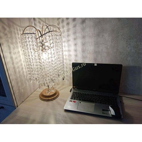 Настольная лампа Виноград №1 в Магнитогорске Гусь Хрустальный