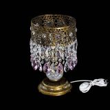 Настольная лампа Восток с пластинками под бронзу Розовая в Магнитогорске Настольная лампа Восток с пластинками под бронзу Розовая в Магнитогорске