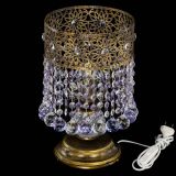 Настольная лампа Восток с шарами под бронзу Фиолетовая в Магнитогорске Настольная лампа Восток с шарами под бронзу Фиолетовая в Магнитогорске